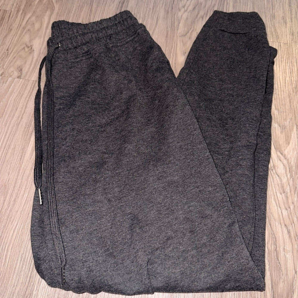 XOXO Black Sweatpants with Rhinestone Logo - Picture 2 of 3